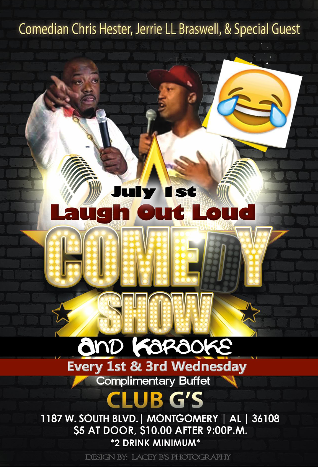 Laugh out loud Wednesday inMontgomery