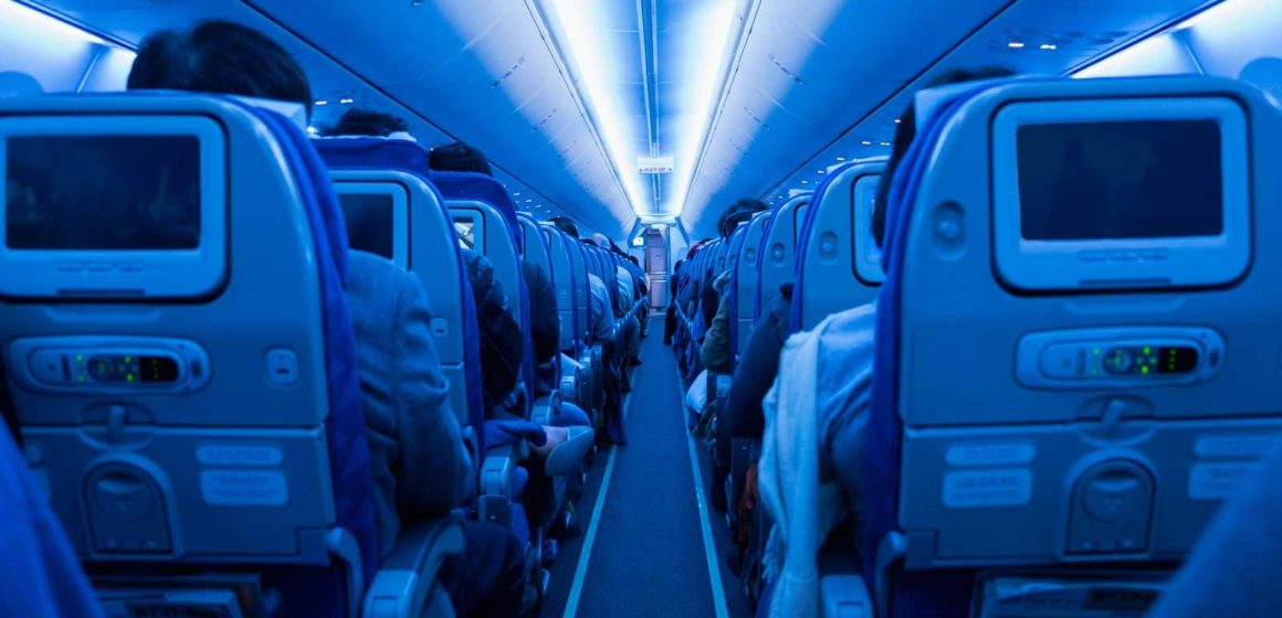 Why do airplanes look like nightclubs now?