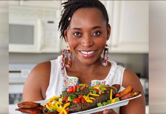 Black chef shares unique and delicious summer African cooking classes online for kids, 3 to 15 years old.