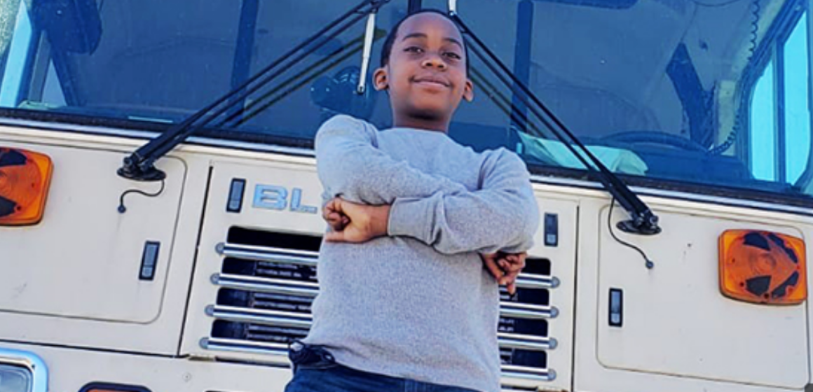 11-year old entrepreneur to hit the road teaching financial literacy in his newly acquired school bus