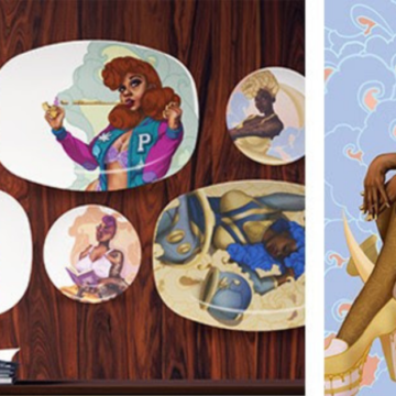 New Pin – Up Art and Home Decor brand reflects the beauty of black women