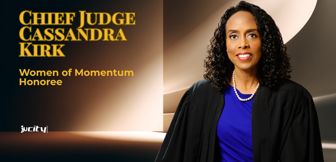 WoM Chief Judge Cassandra Kirk Women of Momentum - a Stewarding Justice, Building Trust, and Leading with Dignity at Scale